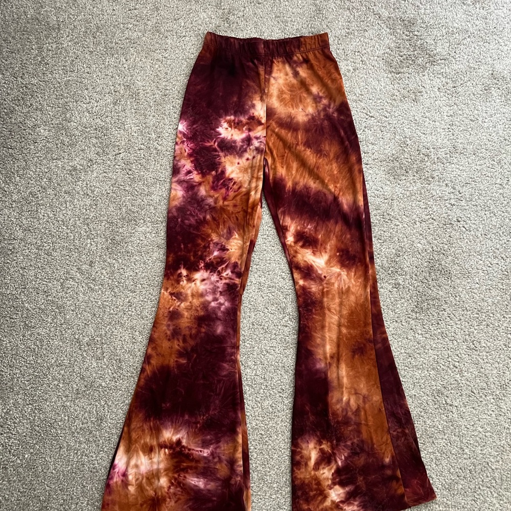 Windsor Burgundy Flare Pants